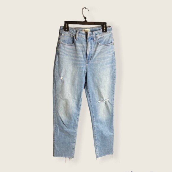 Madewell The Tall Curvy Perfect Vintage Jean in Coffey Wash - Picture 4 of 5